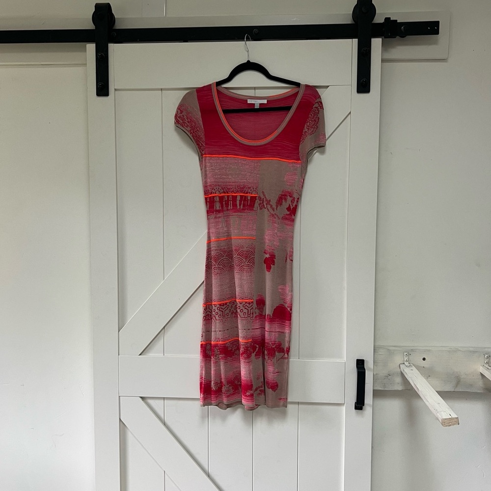 Retro vintage mid length dress